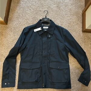 Taylor Stitch Pathfinder Jacket in Navy Dry Wax